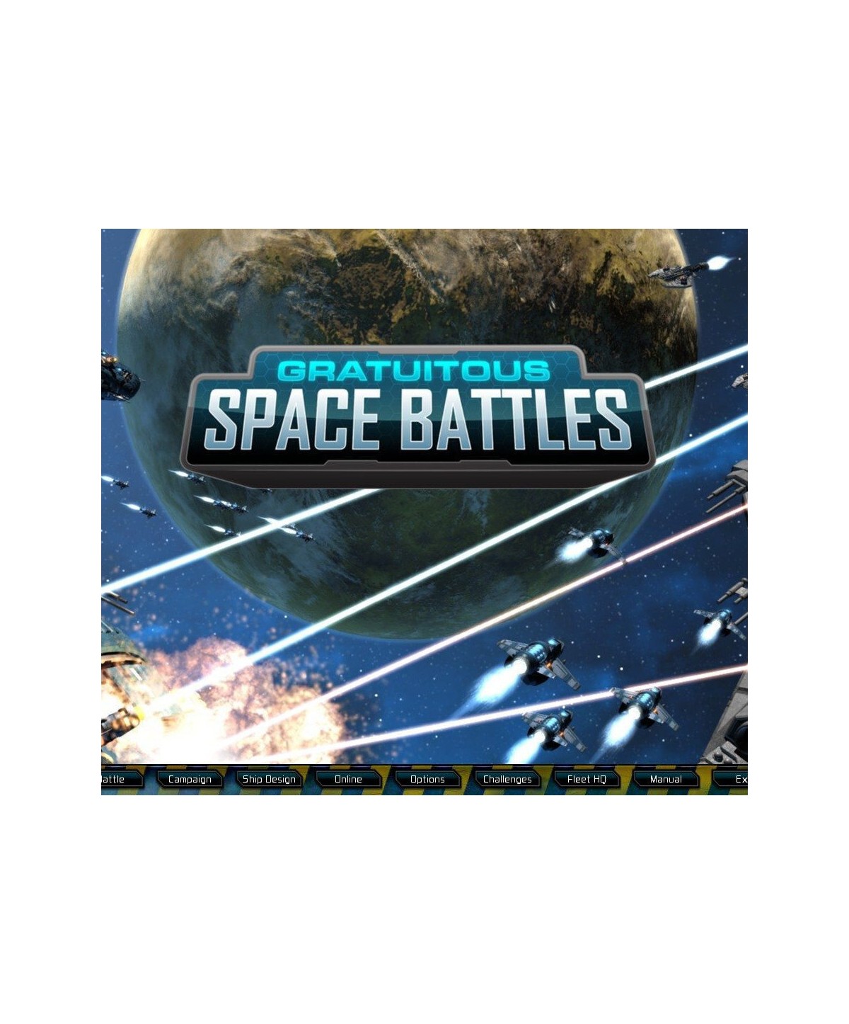 Gratuitous Space Battles Steam Key GLOBAL